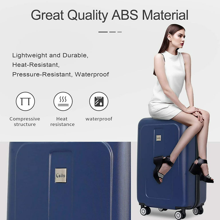 Suitcases Luggages Women, Abs Rolling Luggage