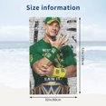 thumbnail image 2 of John Cena Beach Towel, Microfiber Sand Free Bath Towel, Super Absorbent Towel, Quick Dry Large Lightweight Towels for Bath Swimming Pool Travel Sports Yoga 52x32 Inch, 2 of 9