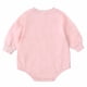 thumbnail image 4 of Body De Bebé Canastilla Onesies Para Niños Pequeños Otoño Primavera Niñas Niños Lindo Mameluco Manga Larga Botón Sudadera Monos Rosa Odeerbi  LM103-4251, 4 of 5