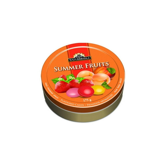 WB TRAVEL TIN SUMMER FRUITS, WB TRAVEL TIN SUMMER FRUITS