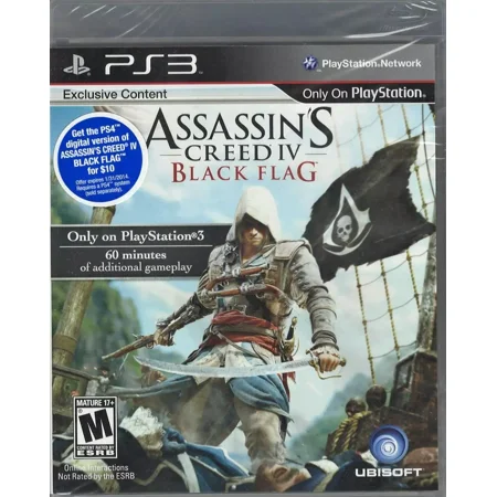 Assassin Creed Black Flag BL SKU PS3 (Brand New Factory Sealed US Version)