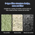 thumbnail image 4 of Automatic Self-Cleaning Cat Litter Box for Multiple Cats – Smart App Control, Health Monitoring, Odor-Free, Spacious 80L Tray, 8L Waste Bin, Anti-Pinch Safety, Quiet, Compatible – White, 4 of 8