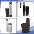 thumbnail image 6 of COVERS&ALL Water Softener Cover, Heavy Duty 18 Oz PVC Waterproof, UV & Weather Resistant Outdoor Filter tank Protector, Durable with Air Vents and Split Zipper (60" H x 40" W x 16" D Inches, Coffee), 6 of 7
