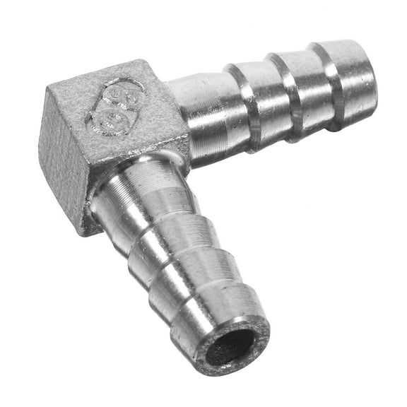 PTOOTP Metal Hose Fittings L Shaped 90 Degree Elbow Quick Connector 1Set