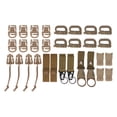 thumbnail image 1 of Molle Accessories Kit,30 Pcs Molle Attachments Molle D Rings Molle Attachments Unrivaled Performance, 1 of 5