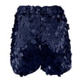 thumbnail image 5 of MEZZALL Women Sequin Party Shorts For Festive Club Shorts With Shine For Clubwear And Events Fashionable Solid Color Summer Daily Casual Bottoms, 5 of 5