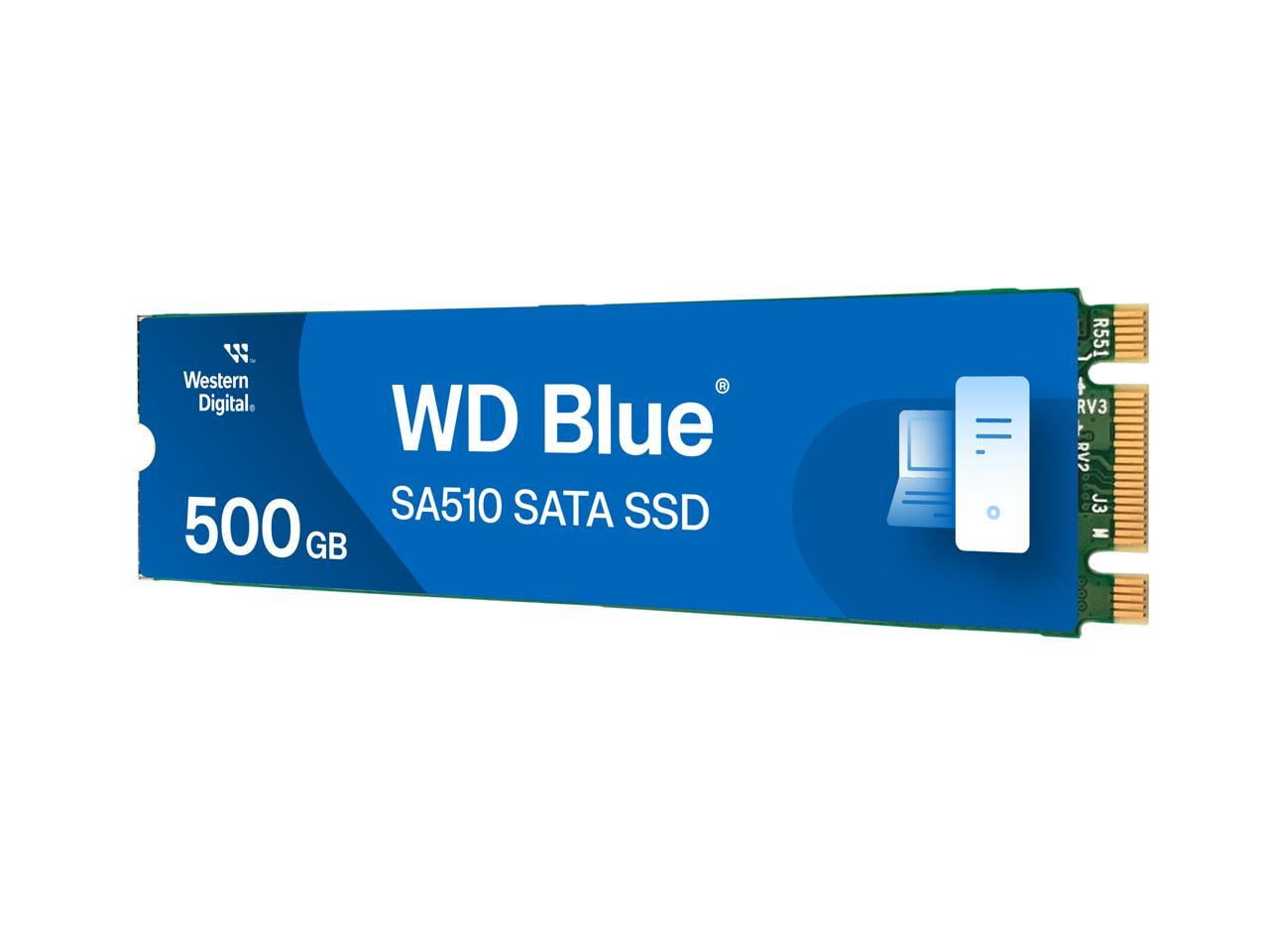 WD Blue SA510 500GB SATA SSD 2.5インチ　ケース付 ヨドバシ.com - WESTERN DIGITAL ウェスタンデジタル 内蔵SSD WD