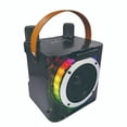 thumbnail image 2 of Machine Karaoke Machine with 2 Wireless Microphones BT Microphone and Speaker KTV Set with RGB Light Effects Handheld Mic Lightweight Portable Karaoke System Gifts for Birthday, 2 of 6