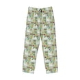 thumbnail image 4 of Xecao Rabbit And Carrot Men's Straight Lounge Pajama Pants: The Ultimate in Comfortable Sleepwear, 4 of 9