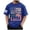 Blue, variant on 250th American Anniversary Independence 250 Years of Freedom Mens T-Shirt Dark Blue,XL