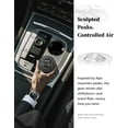 thumbnail image 4 of Luxury Car Air Freshener 23, Fragrance Releasing Gel, 45 Ounce Large Capacity, Gear Control for Adjustable Fragrance Strength, Natural Plant Extracts, Low Whisper Pine Scent, Lasts 4 Months, 4 of 5