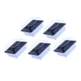 thumbnail image 4 of DRAFIDEEP 5 Sets White Plastic Sprout Box for Plastic Nursery Pots 11.8 x 5.5 x 2.4in, 4 of 8