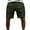 Army Green, variant on IROINNID Men's Loose Comfortable Flat-Front Shorts Casual Pull On Sports Shorts