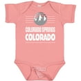 thumbnail image 3 of Inktastic Colorado Springs Colorado Mountains Boys or Girls Baby Bodysuit, 3 of 5