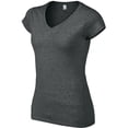 thumbnail image 4 of Gildan Ladies Soft Style Short Sleeve V-Neck T-Shirt, 4 of 5