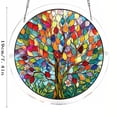 thumbnail image 2 of Acrylic Jigsaw Puzzle Suncatcher-Galactic Colorful Birds, Stained Glass Window Hanging, Home Decor Creative Mom Gifts, Birthday Gifts for Women,Wife, Sisters, Aunt, Besties 7.4in, 2 of 4