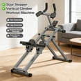 thumbnail image 2 of Kdymod 3-in-1 Stair Stepper & Spine Twist Stretcher &  Waist Trainer, Adjustable Back Stretcher Machine for Lower Back Exercise, Core Activation & Full-Body Home Workout,Gray, 2 of 9