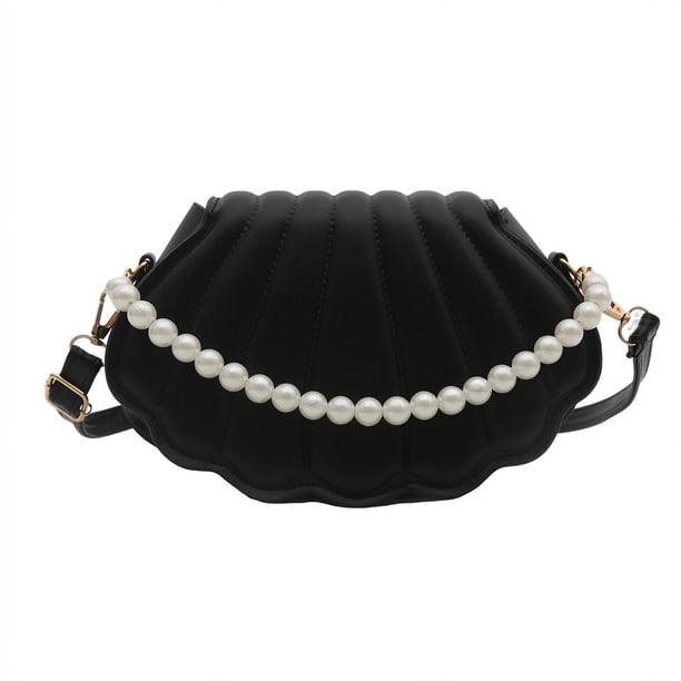 Bolso Hobo Cuero PU Seashell Mujer para Fiesta Baile Cóctel