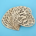 thumbnail image 4 of 20 piezas colgante de corazón hueco de madera, letras de amor, manualidades, decoración DIY, 4 of 8