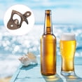 thumbnail image 5 of Unique Bargains 6pcs Wall Mounted Cast Iron Wine Beer Bottle Opener Cap Bottle Opener for Cafe Bar Restaurant Hotel, Copper, 5 of 6