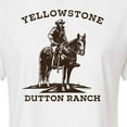 thumbnail image 3 of Yellowstone  - Stone Dutton Cowboy - Juniors Cropped Cotton Blend T-Shirt, 3 of 6