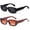 Black+Reddish-brown, variant on Retro Small Square Sunglasses 2 Pack, UV400 Full Protection Shades, Unisex Outdoor Sun Glasses, Fashion Casual Eyewear, Multiple Colors Available