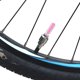 thumbnail image 2 of 4 Uds. Luces de rueda, tapa de válvula de neumático, luz para coche, bicicleta, motocicleta (rosa), 2 of 4