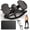 Black, variant on Pawverly Swing Stepper Exercise Machine, Lateral Rocking Fitness Stepper for Home Gym, Quiet Compact Cardio Workout Equipment, Foldable Leg & Waist Trainer for Daily Exercise Pink