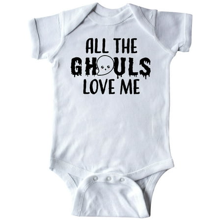 

Inktastic All the Ghouls Love Me with Ghost Gift Baby Boy or Baby Girl Bodysuit