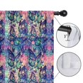 thumbnail image 4 of Blackout Kids Curtains,Green Blue Butterfly Pink Purple Pattern Childrens Insulated Curtains Set Of 2,Bedroom Essentials,Toddler Room Decor 42"x54", 4 of 5