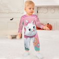 thumbnail image 3 of The Aristocats Baby Onesie Romper Footless Infant Long Sleeve Jumpsuit for Boys Girls, 3 of 8