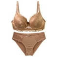thumbnail image 5 of Women's Solid Color Maternity Sleeping Underwear WIth Underwear Women Daily Bra, 5 of 5