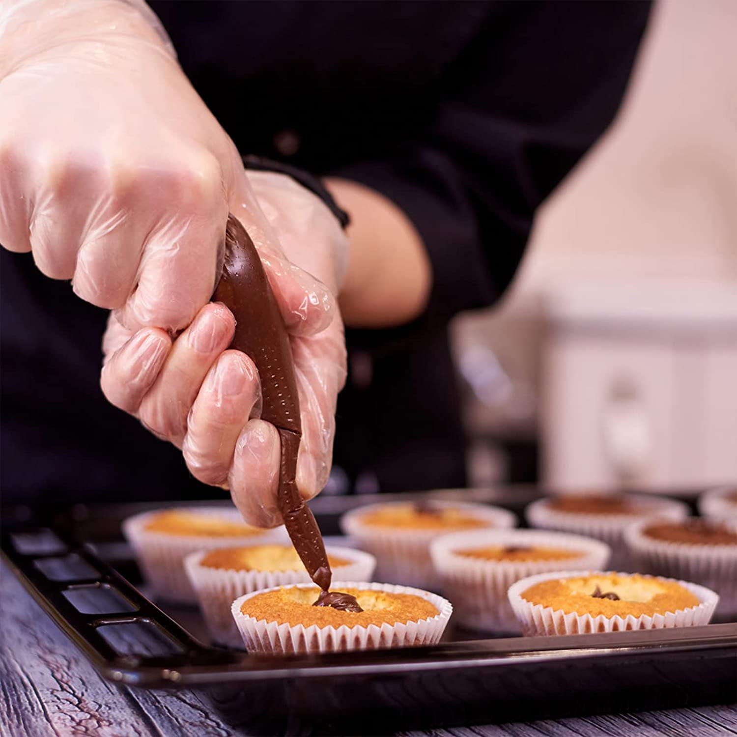 MINI Foil Cupcake Liners / Baking Cups – Red – Cake Connection