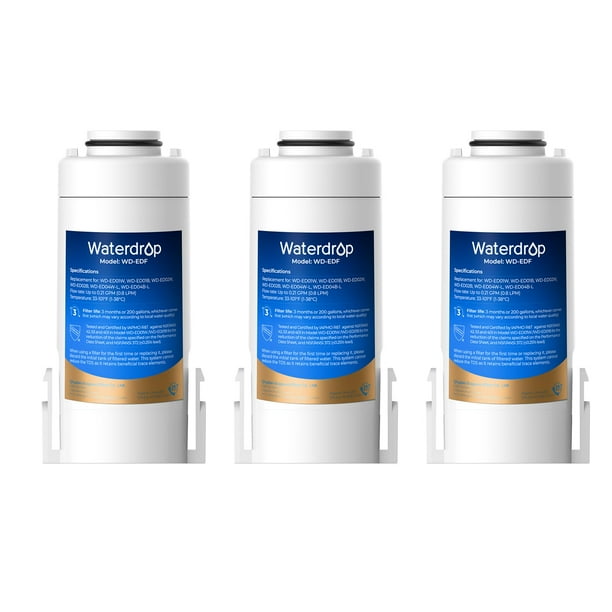 Filtros de repuesto Waterdrop WD-EDF para filtro de agua Pitcher
