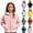 Pink, variant on ATOGUTA Girls Sweatshirts Zip up Hoodie Sweatshirt Soft Fleece Jacket with Pocket for Girls Size 5T-15, Purple