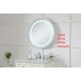 thumbnail image 3 of Elegant Decor MRE22828 28 in. Helios Hardwired LED Mirror with Touch Sensor & Color Changing Temperature - 3000K-4200K-6400K, 3 of 4