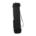 thumbnail image 1 of Quzzie Fishing Rod Bag Oxford Cloth Multipurpose Fish Pole Case Tackle Storage Organizer Wear Resistant Lightweight Foldable Convenient Drawstring Suitable for Fishing Outdoor Activities Black, 1 of 8