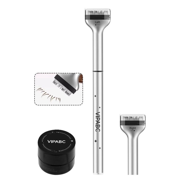 Lower Lash Stamp,Lower Eyelash Stamp Reusable Lower Eyelash Extensions Stamps Quick Eye Makeup Tool,2-in-1 Waterproof Sweatproof , Eye Makeup Assistant for Beginner