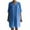Light Blue, variant on QUYUON Womens Cotton Linen Dresses Summer 3/4 Sleeve V-Neck Casual Blouse Tops Shirt Dresses Solid Color Linen Dress for Women Loose Fit T-Shirt Beach Sundress Style D-3822 Black XL