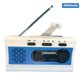 thumbnail image 4 of Emergency Weather Radio with LED Flashlight Power Bank SOS Alarm Hand Crank Radio Portable Weather Radio for Hurricane Supplies, 4 of 9