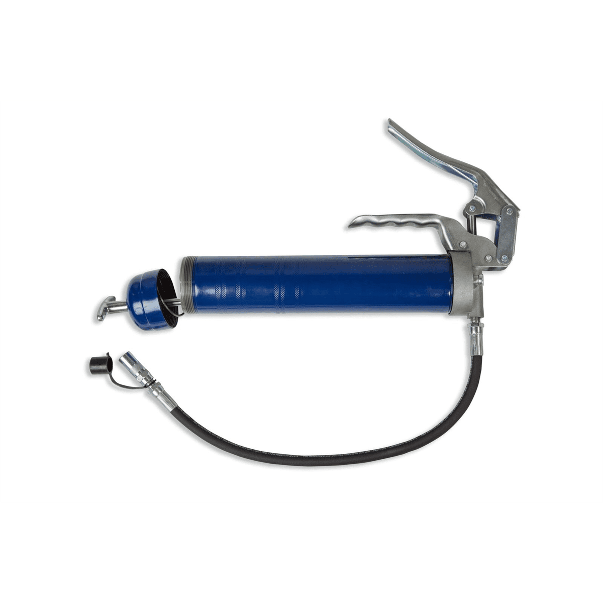 Lincoln 1133 Pistol Grip HD Grease Gun with 18" Whip Flex Hose and Coupler
