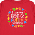 thumbnail image 4 of Inktastic I Love my Brother Autism Awareness Boys or Girls Long Sleeve Toddler T-Shirt, 4 of 5