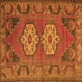 thumbnail image 1 of Ahgly Company Indoor Square Persian Orange Traditional Area Rugs, 6' Square, 1 of 1