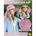thumbnail image 3 of Sun Blocker Adventure hat UPF 50+ rated Outdoor hat Wide brim with Back flap, 3 of 6