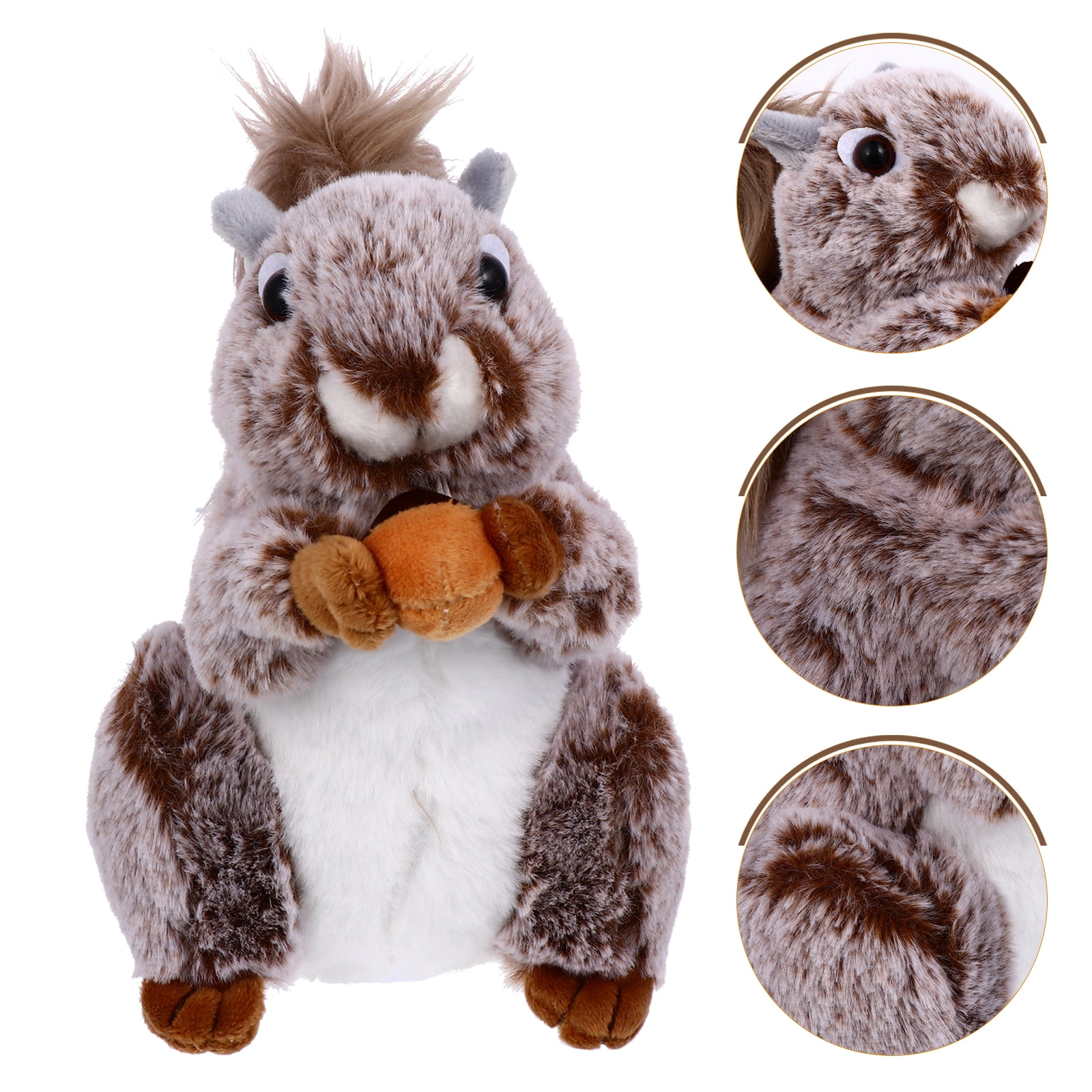 Sing Song Squirrel Stuffed Animal Squirrel Cartoon Plush Soft Toy For Kids Baby 