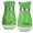 Green, variant on Homieway Salt and Pepper Shakers Set, Glass Bottom Salt Shaker with Stainless Steel Lid for Kitchen Gadgets Cooking Table, RV, Camp,BBQ Refillable Design, Green