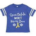 thumbnail image 3 of Inktastic Spina Bifida Awareness Message Ribbon Boys or Girls Toddler T-Shirt, 3 of 5