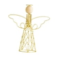 thumbnail image 4 of Adorno ángel hierro forjado con decorativas modernas metal, centro mesa decorativo para armario, fiesta, dormitorio, coleccionable. 178 cm x 201 cm, 4 of 8