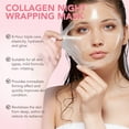 thumbnail image 4 of ALIVER Collagen Night Wrapping Mask, Peel Off Collagen Face Mask for Women, Anti-Aging, Elasticity & Hydration, 2.53 fl.oz, 4 of 11
