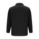 thumbnail image 5 of Blusa y camisa de manga larga con cuello vuelto para hombre, camiseta lisa de moda, blusa de manga larga con cuello vuelto, informal, elegante, con estilo, cómoda, con bolsillos, botones y capucha, bl, 5 of 6